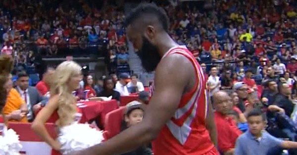 James Harden knee injury